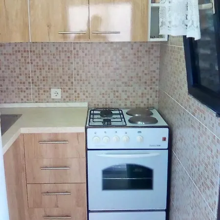 In With Balcony, Air Conditioning, Wifi, Washing Machine 4834-2 アパート Ždrelac